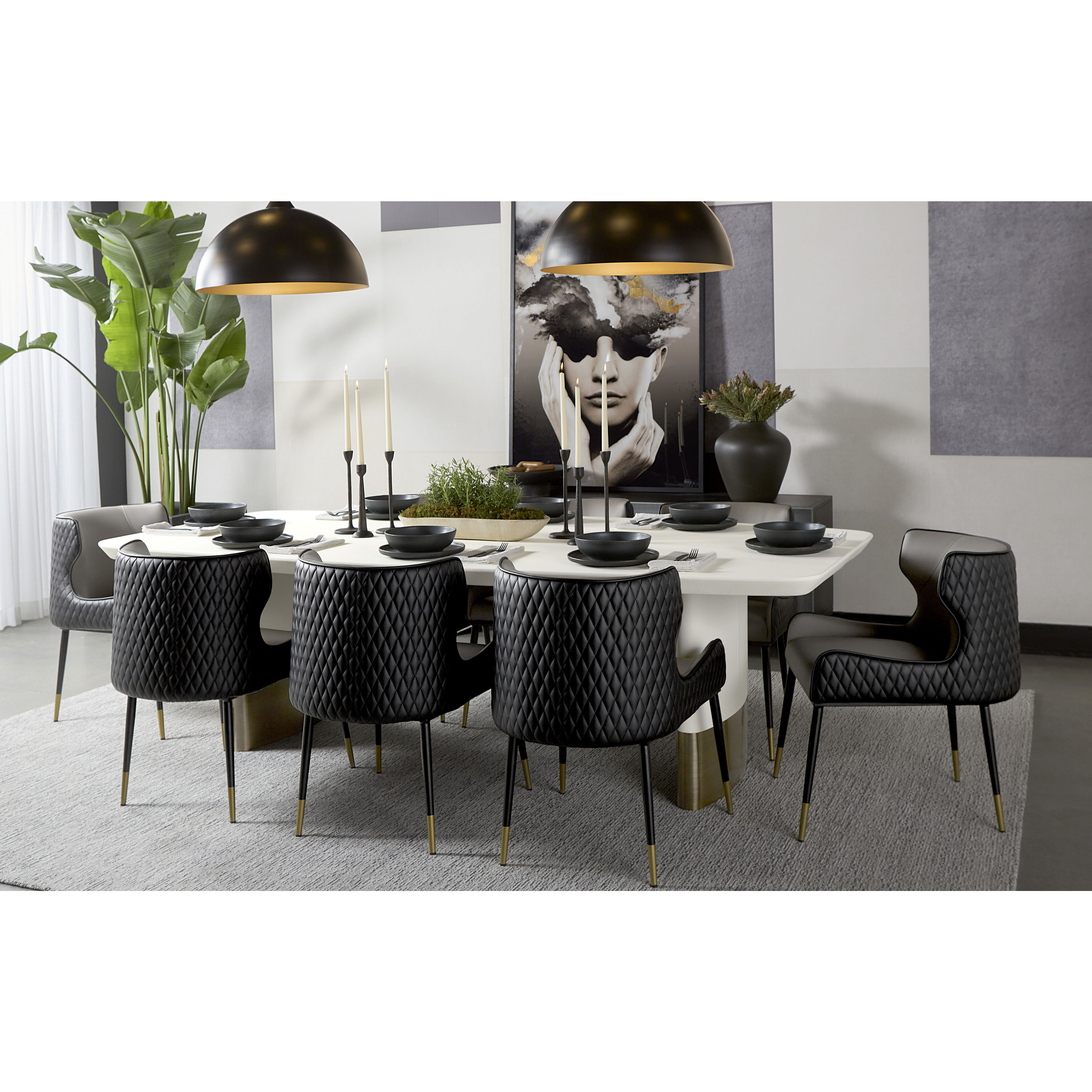 Gianni Dillon Stratus / Dillon Black Dining Chair